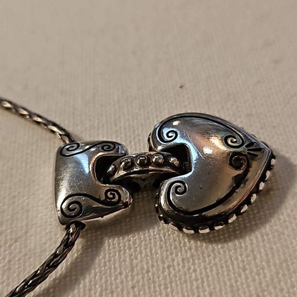 'RESERVED Julianna' Brighton Necklace | Heart | Reversible - Picture 9 of 17